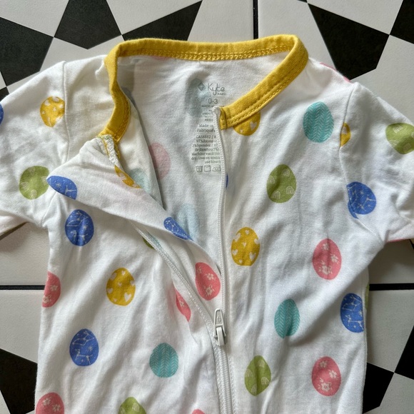 Kyte Baby Colorful Footie 0-3mo - Picture 4 of 4